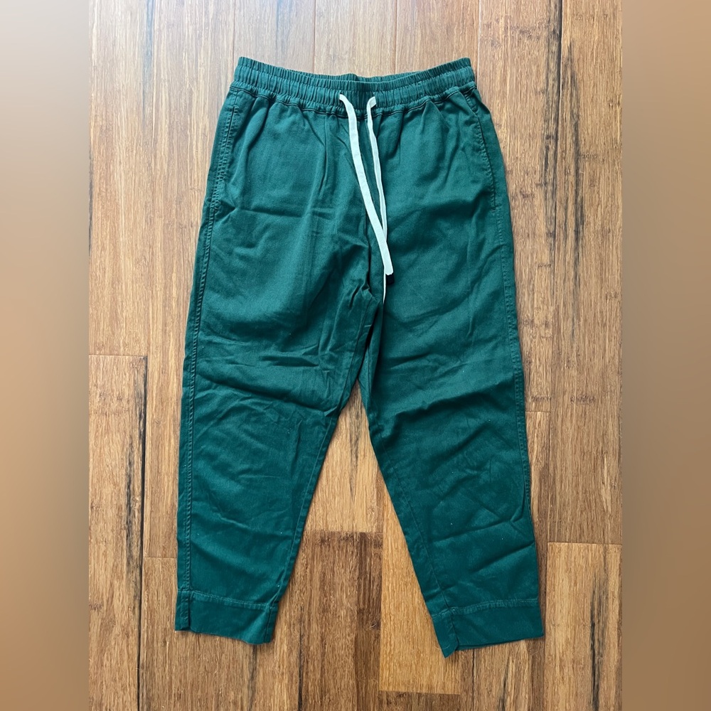 Bassike Twill Tapered Drawstring Pants